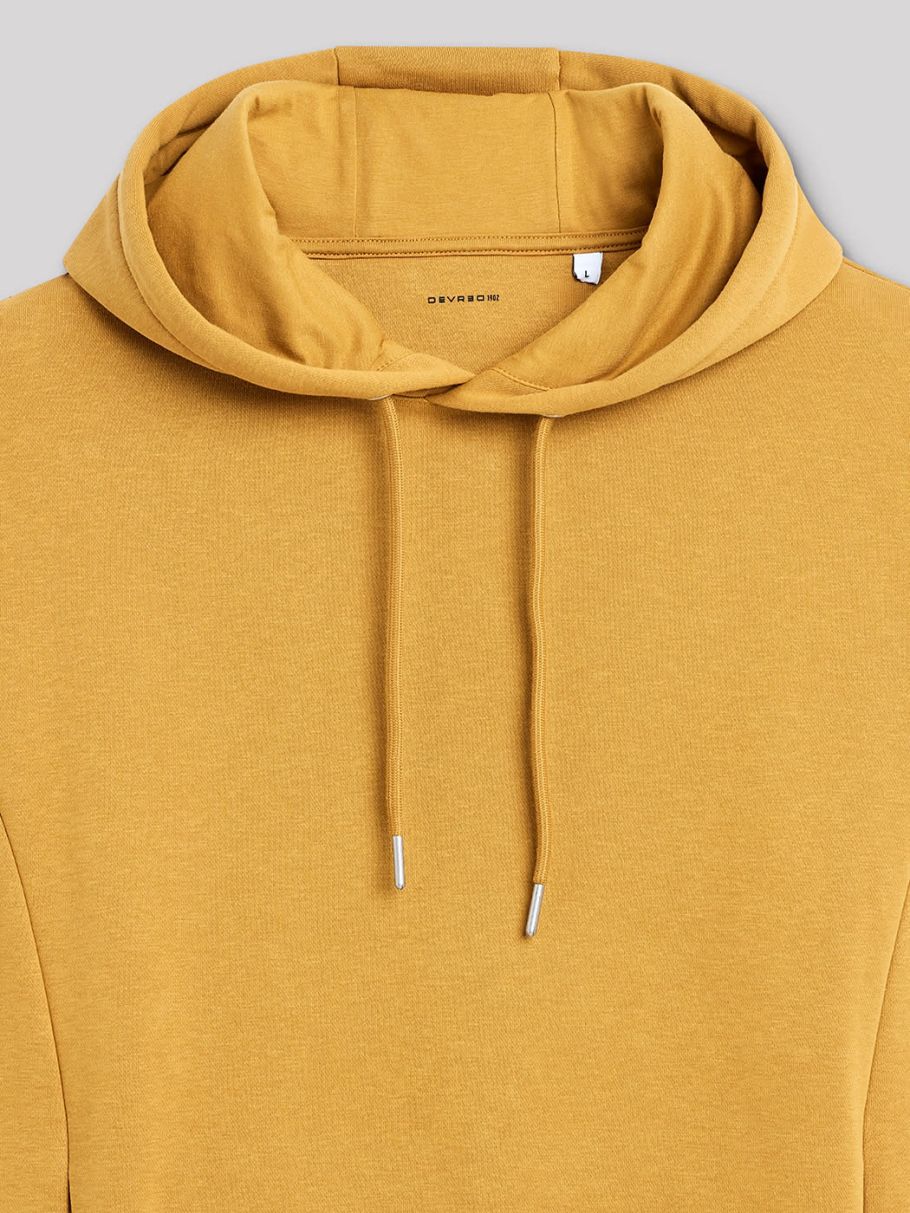 Sweat à capuche uni