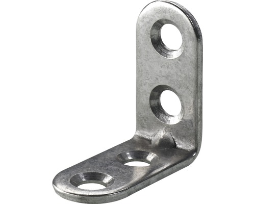 Stoelbeugel, roestvrij staal 30x30x15 mm, 25 stuks