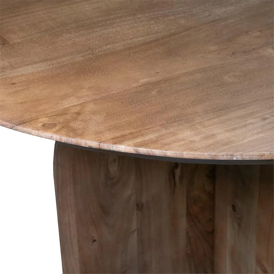 Eettafel Rond Ø130cm - Bruin Acaciahout - Danae