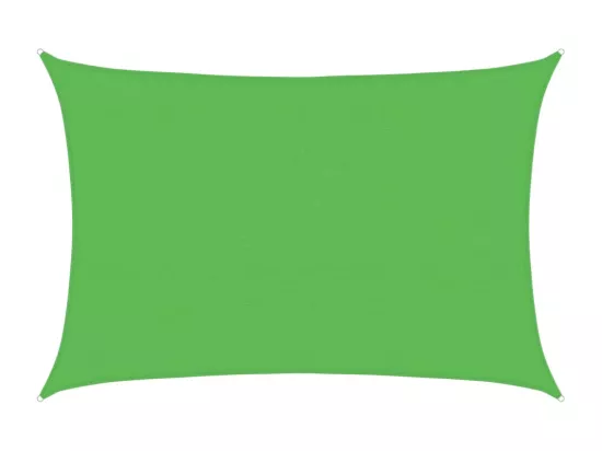 Voile d'ombrage 160 g/m² Vert clair 4x5 m PEHD