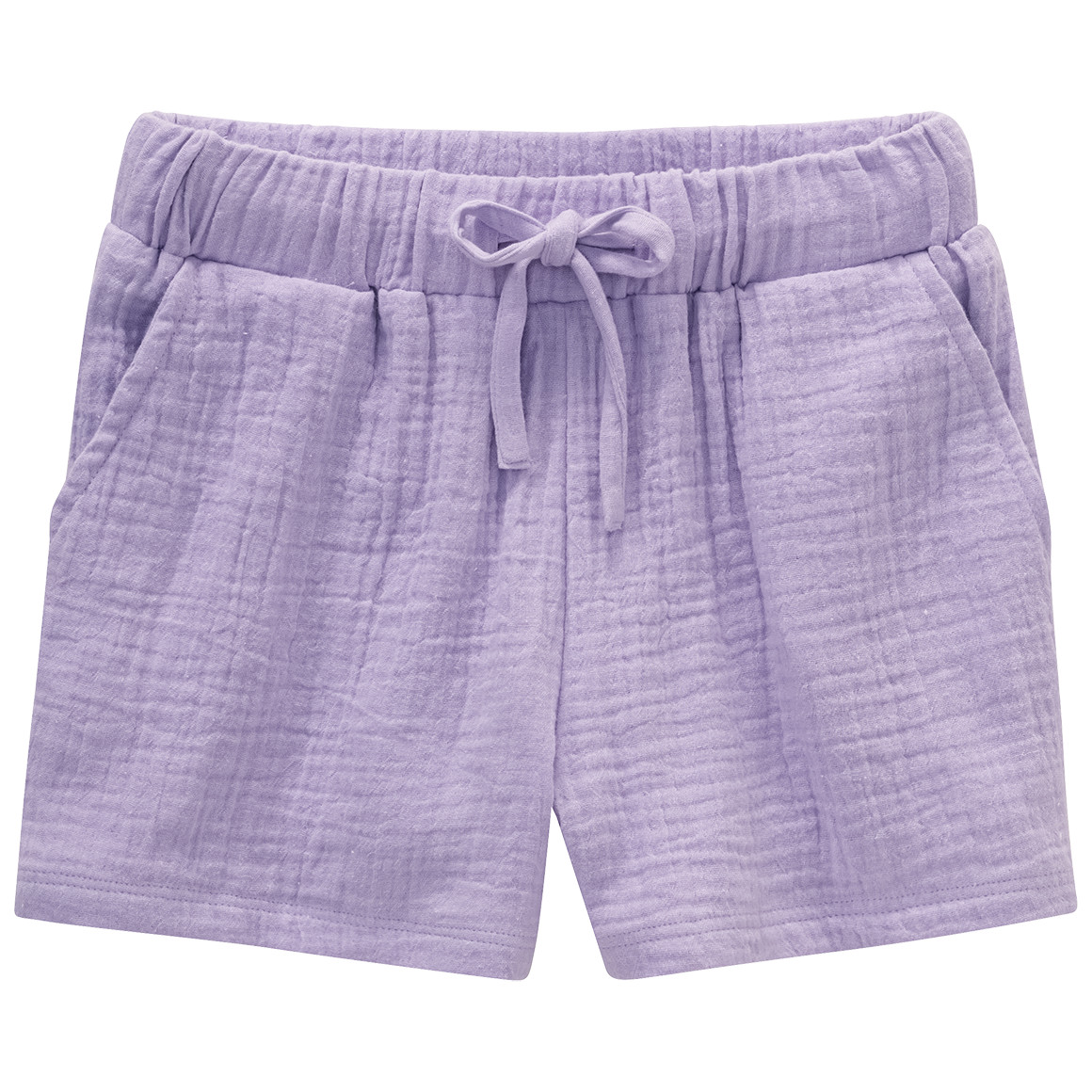 Jonas Nielsen Mädchen Musselin-Shorts aus Bio-Baumwolle helllila