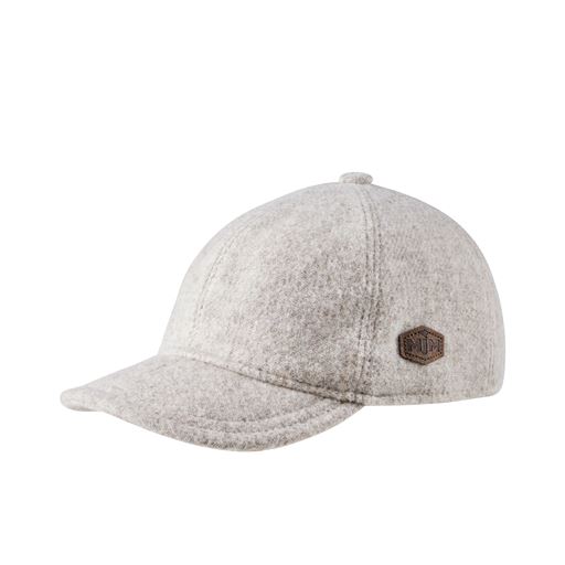 MJM Baseball Eco Merino Wool Kasket, Beige, L