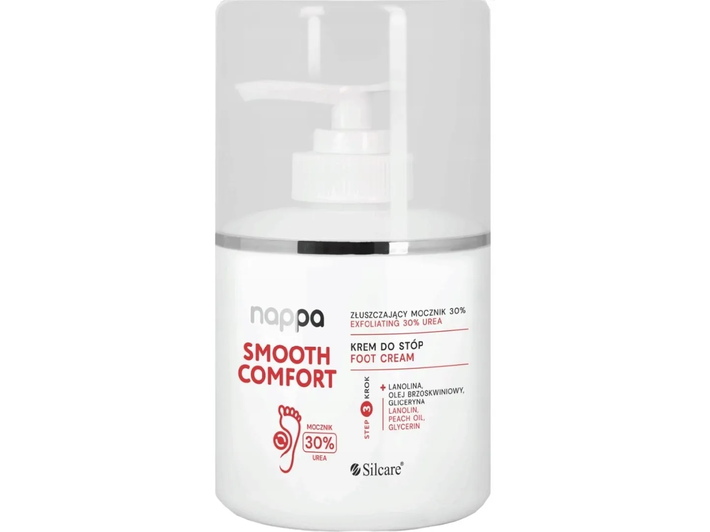 SILCARE_Nappa Cream for cracked feet with 30% urea 250ml