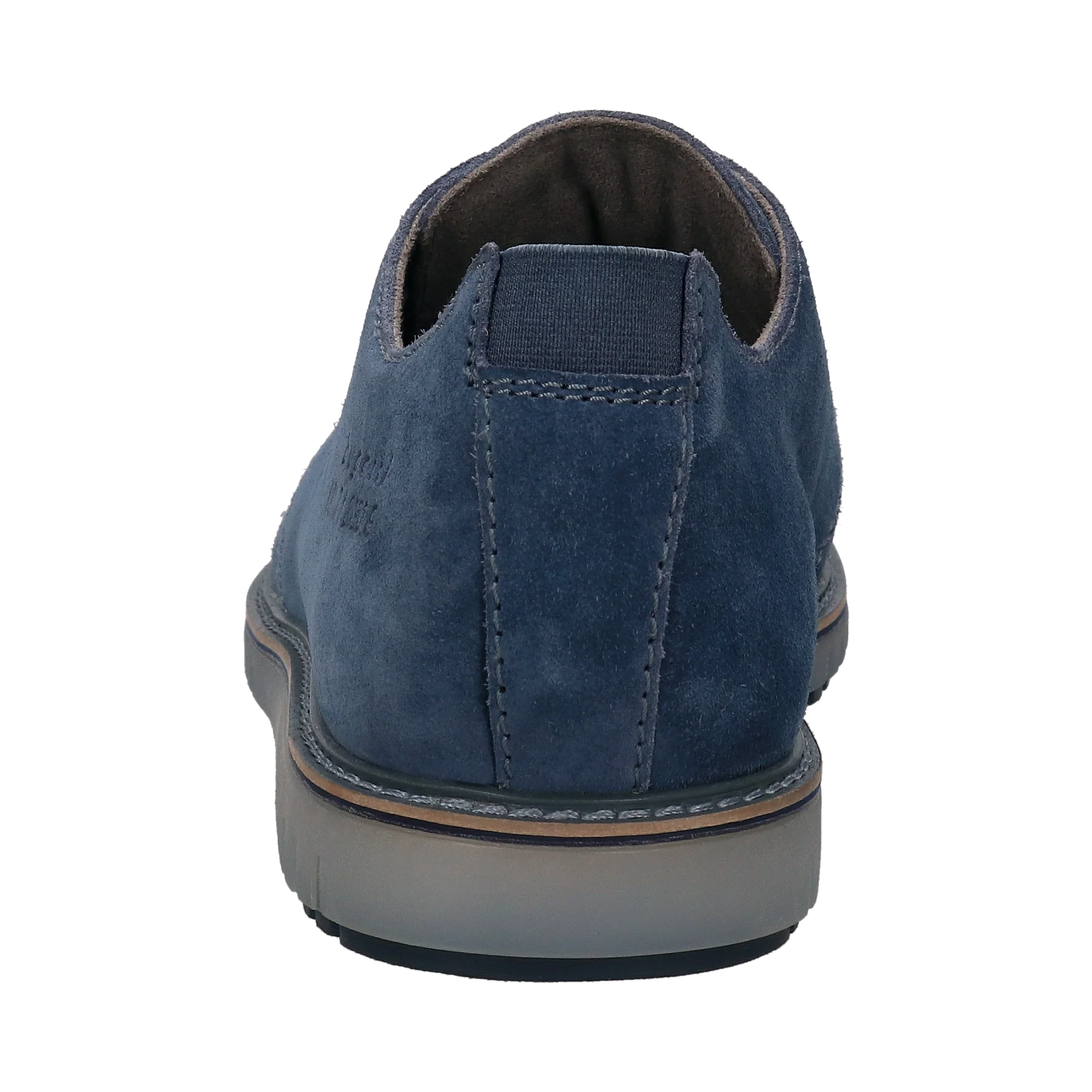 Leder Schnürer blau
