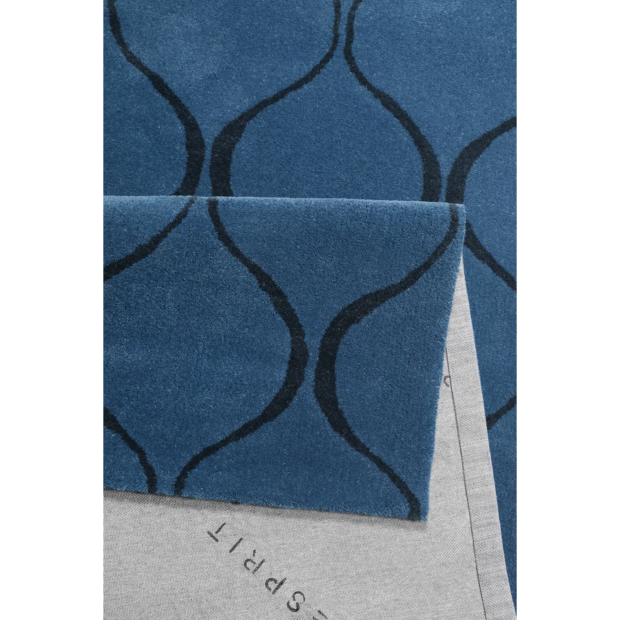 Esprit Kurzflorteppich Aramis blau