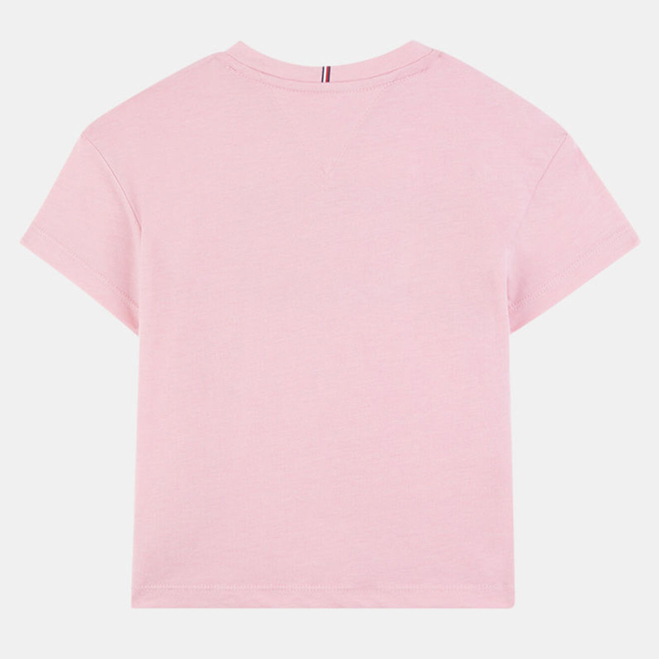 Tommy Hilfiger T-Shirt en Coton mélangé Flag rose