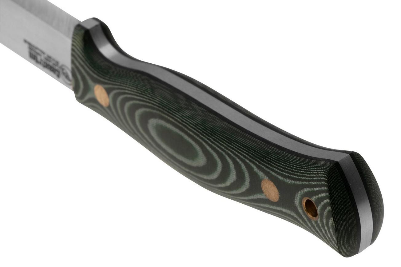 Casström No. 14 SFK 13403 Green Micarta, bushcraftmes