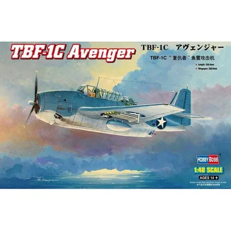 Hobby Boss Modellbau Luftfahrt Grumman TBF-1C Avenger