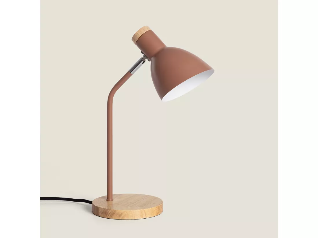 Lampe de Bureau Flex Métal Luxo Brun