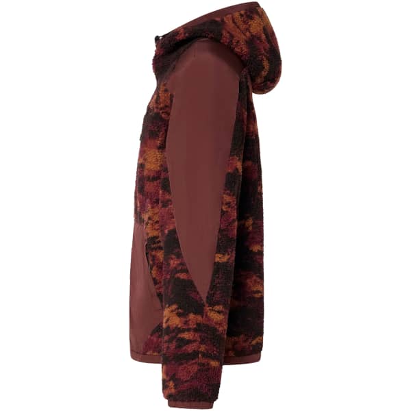 Veste polaire OAKLEY CARIBOU FULL ZIP SHERPA TIGER CAMO RED