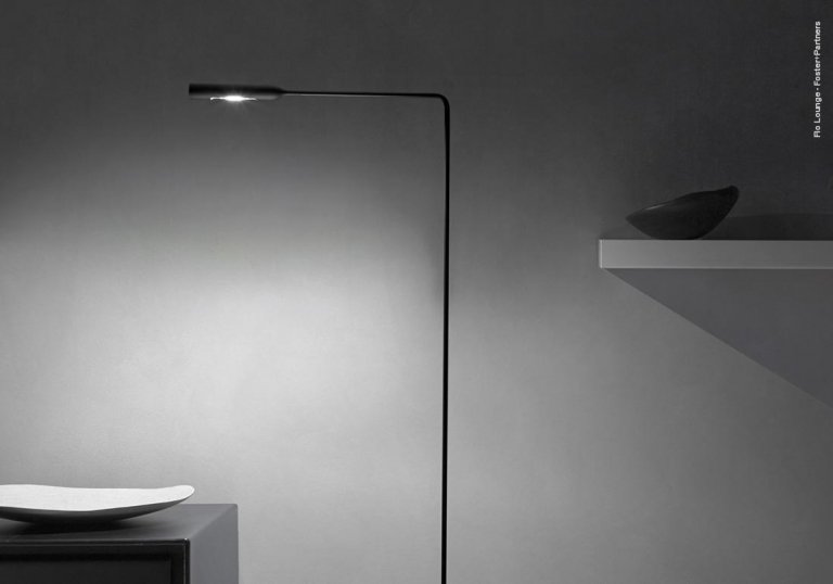 Lumina Flo vloerlamp LED 2700K rood