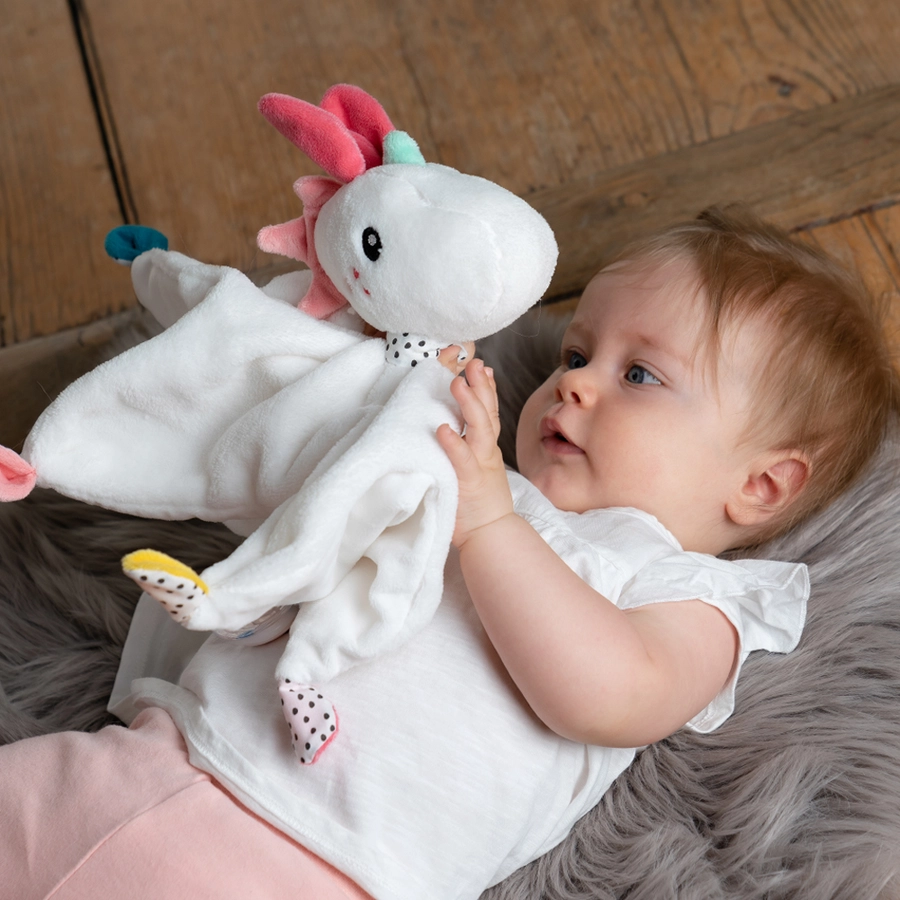 fehn® Aiko & Yuki Schmusetuch Einhorn