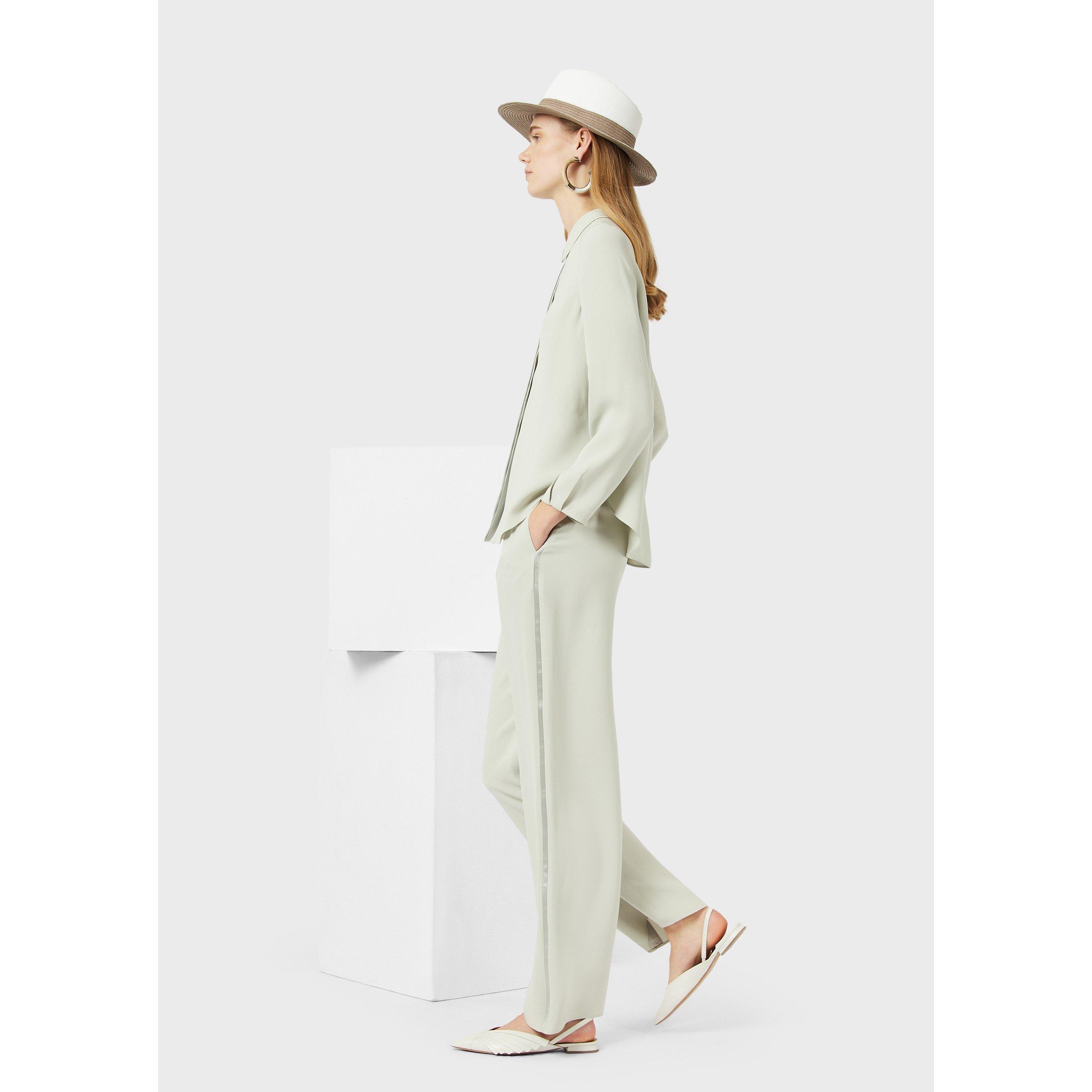 Emporio Armani Straight Leg Trousers