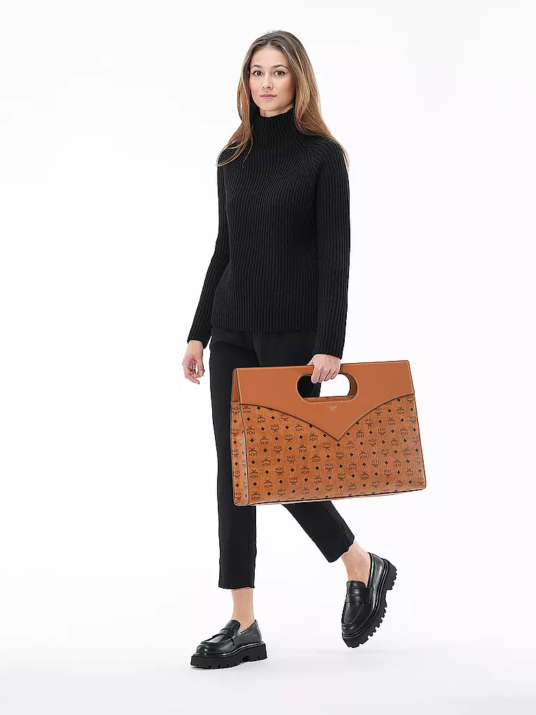 MCM Tasche - Henkeltasche DIAMOND braun