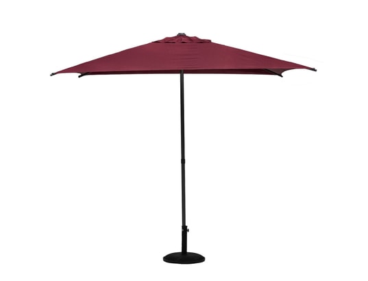 HESPERIDE - Parasol soya carré - bordeaux