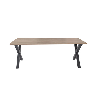 Wakefield eettafel Fouras light teak hout 210 x 95 cm