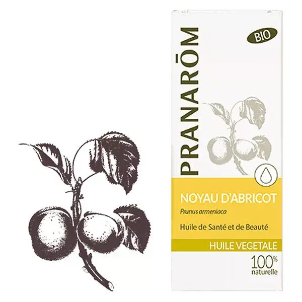Pranarom Huile Végétale Bio Noyau d'Abricot 50ml