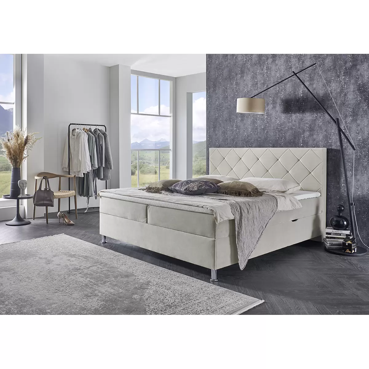Boxbett Leo 160x200 Beige