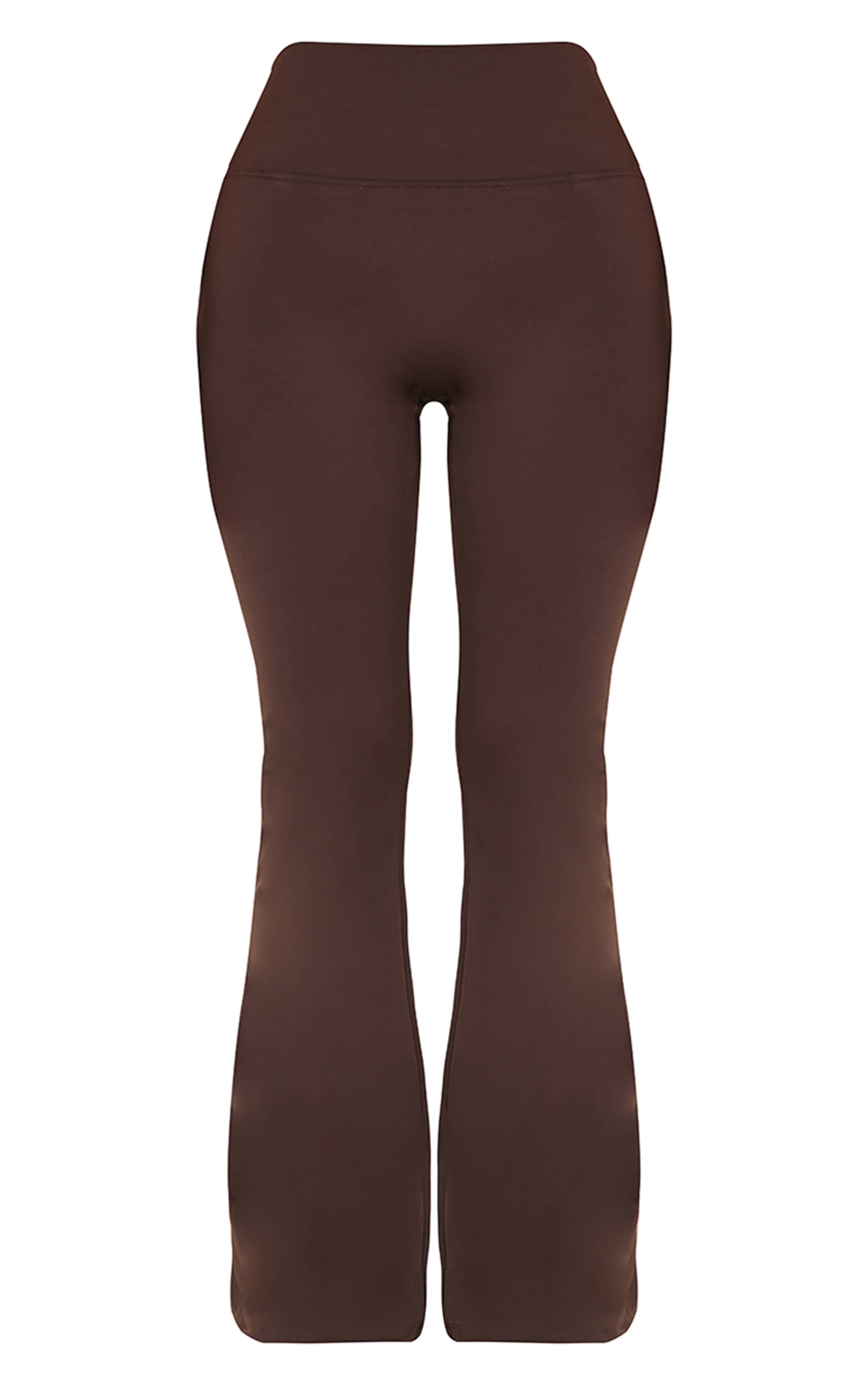 Espresso Pantalon De Yoga Évasé Taille Haute Sculptant Petite