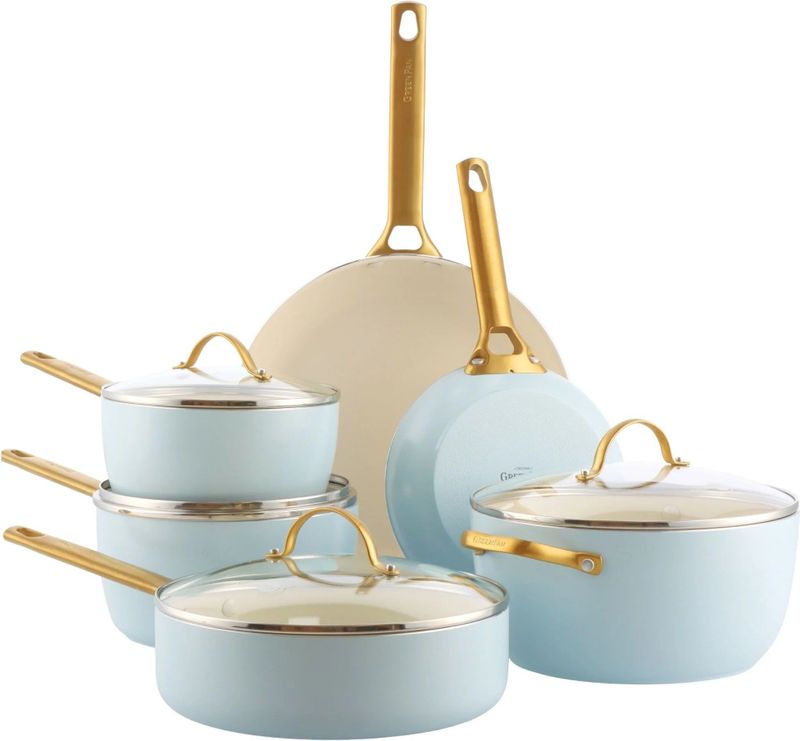 Pannenset - RVS - 4 Delig