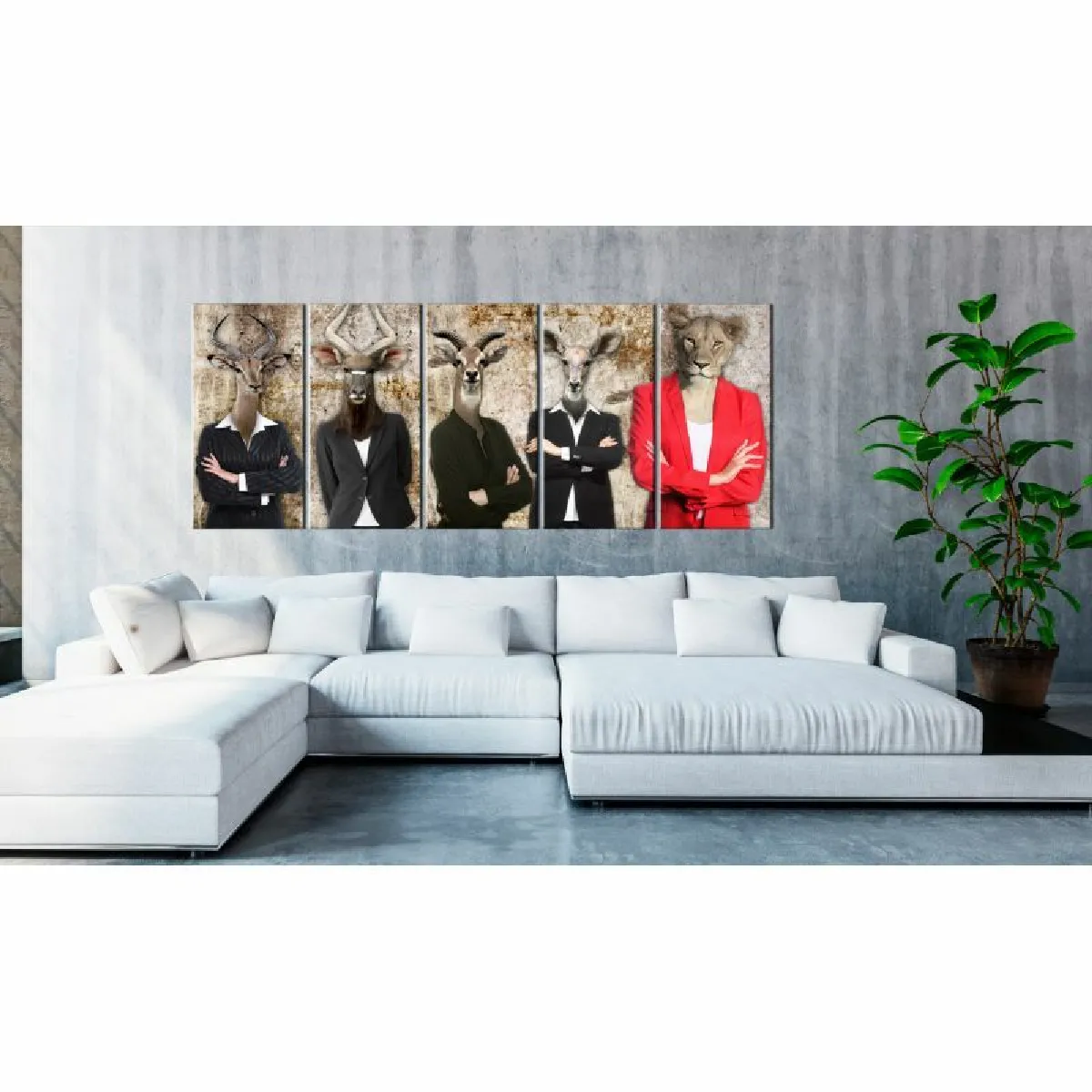 Paris Prix Tableau Imprimé Me & the Rest - 80x200 cm
