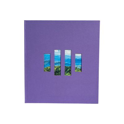 Exacompta Milano - Album photos 29 x 32 cm - 60 pages - violet
