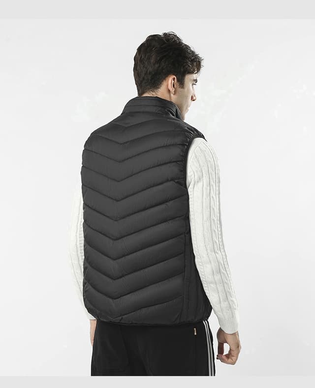 Varm vest Sort S