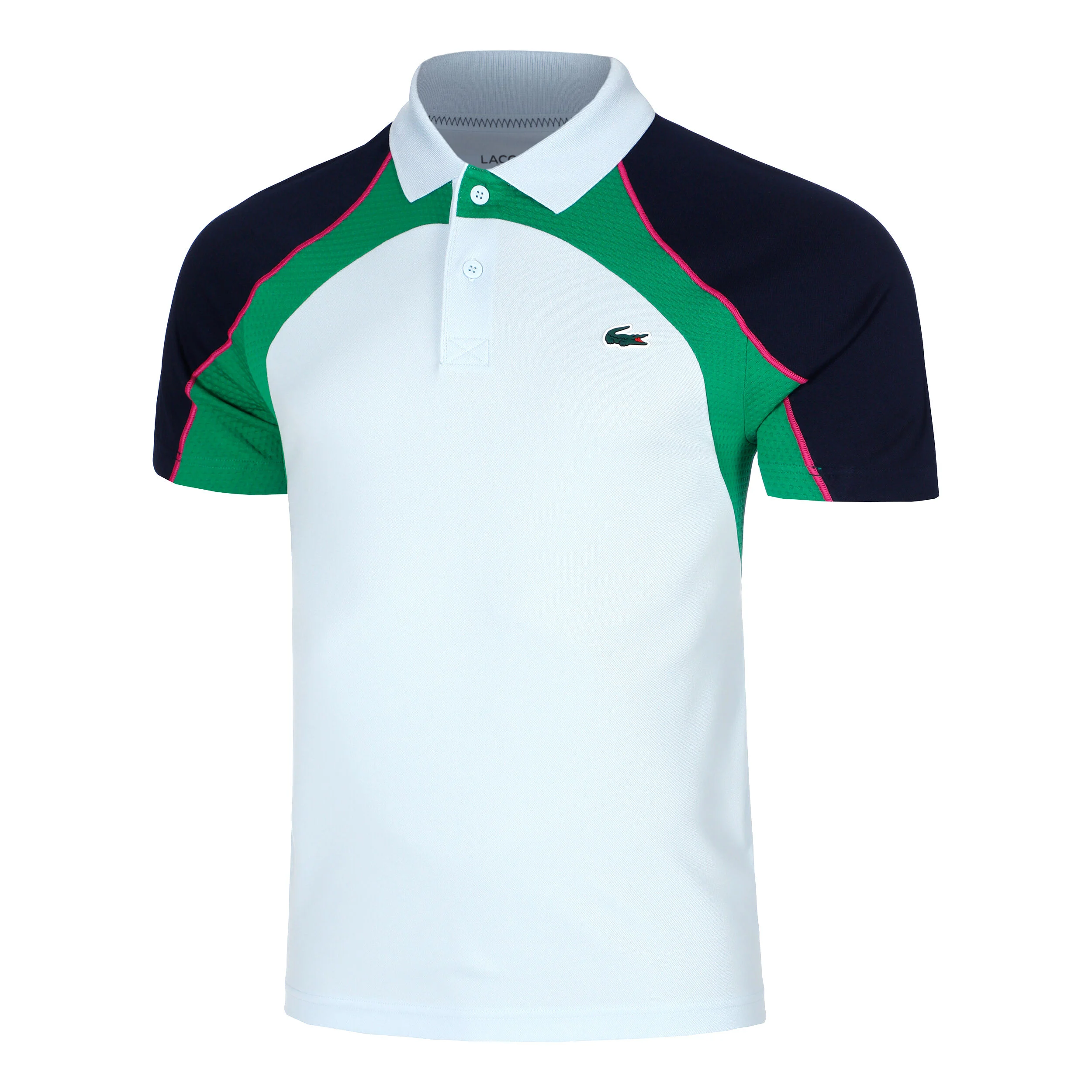 Lacoste Djokovic Polo Hommes - Bleu Clair , Multicouleur