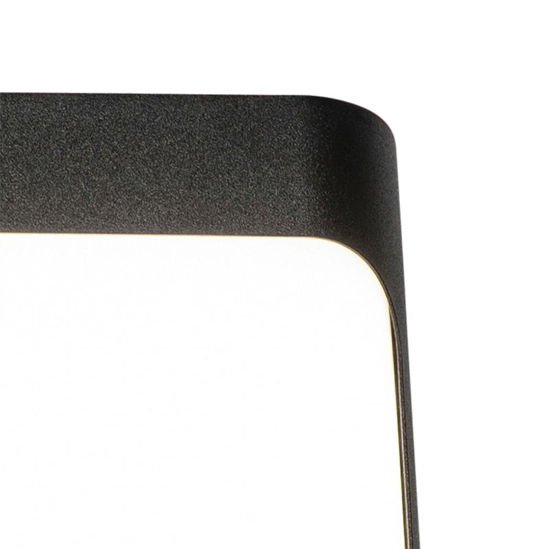 Wandlamp zwart incl. LED IP44 met bewegingssensor - Khuvan