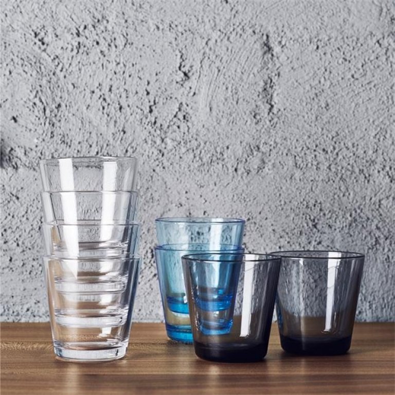 Iittala Kartio glazen 21cl set van 2 Aqua