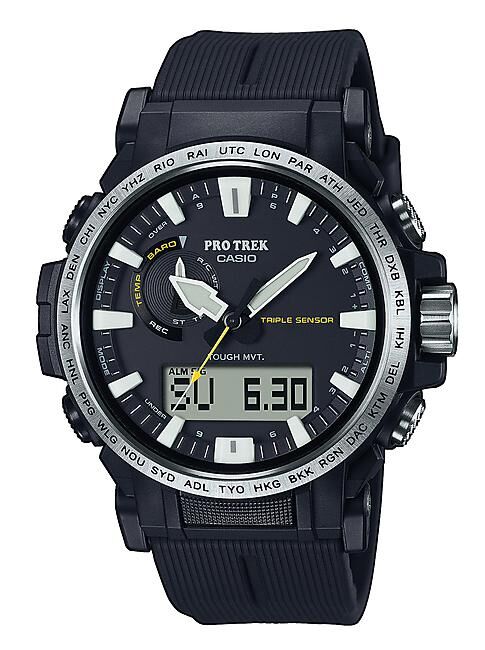 CASIO - MONTRE ALTIMETRE PRW 61 NOIRE