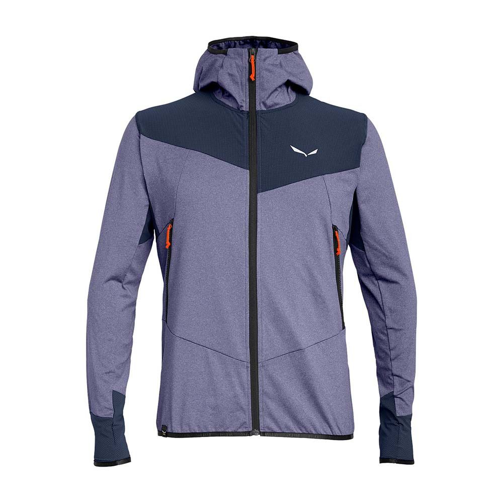 Salewa AGNER HYBRID PL/DST - Polaire Homme navy blazer melange