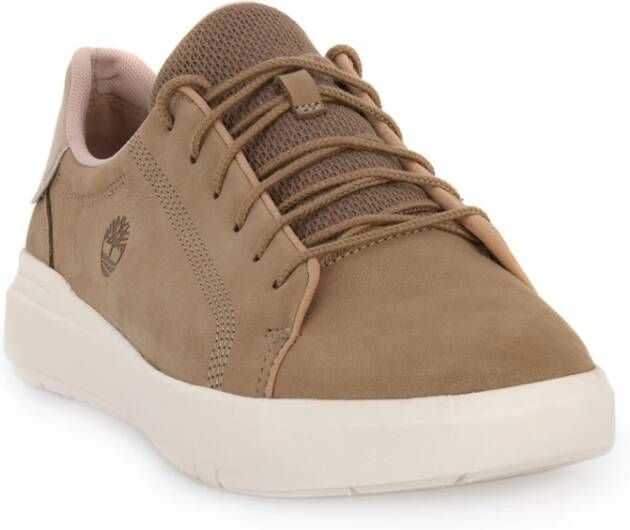 Timberland Casual-Elegante Sneakers Seneca Bay Oxford Beige Heren