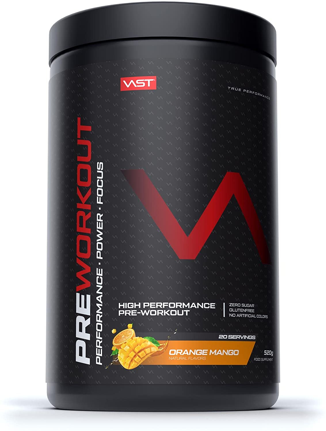 VAST Preworkout - High Performance Pre Workout (480g\/ 520g)