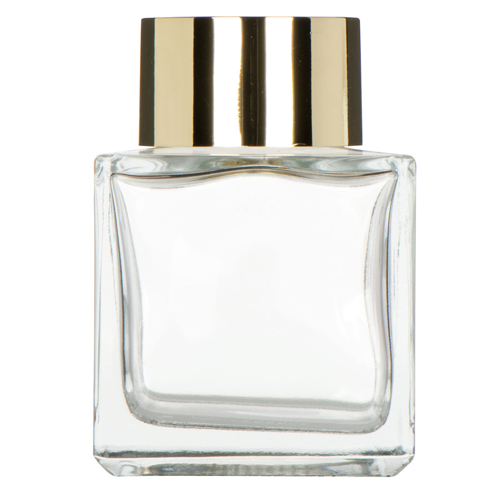 Contenant vide verre col doré 200ml - GOA