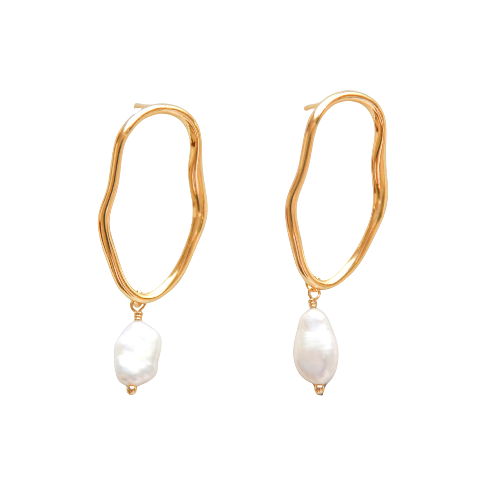 Ohrstecker Perla gold