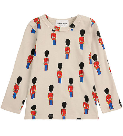 Bobo Choses Bluse - Kleine Tin Soldaten - Off White