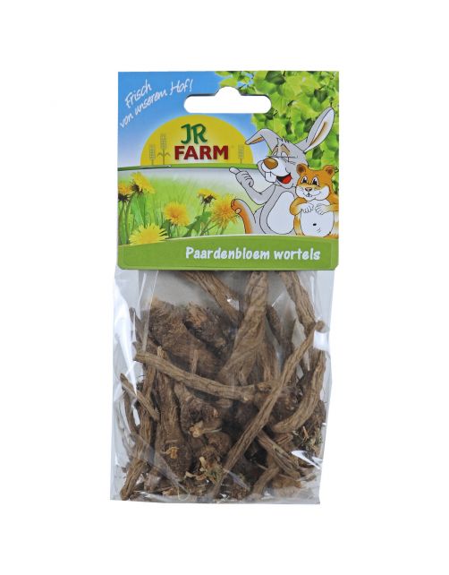 Jr Farm Paardenbloemwortelen - Ruwvoer - 4 x 9 x 20 cm 50 g