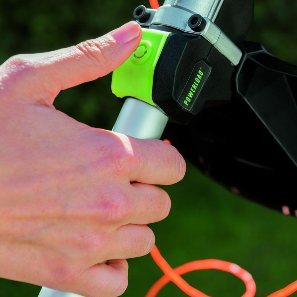 Débroussailleuse sur batterie à recharge de fil automatique powerload coupe 38 cm ego st1510e sans chargeur ni batterie