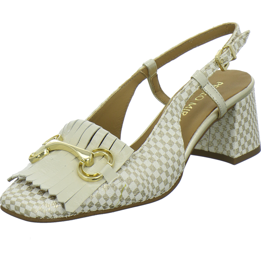 Pedro Miralles Sling Damen offwhite