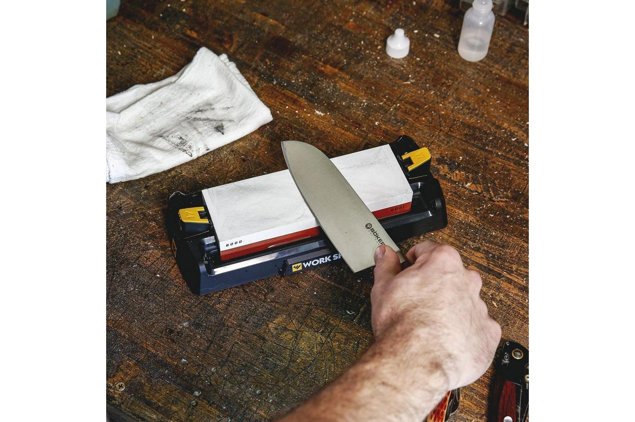 Work sharp Whetstone Knife Sharpener combinatieslijpsteen, WSBCHWHT