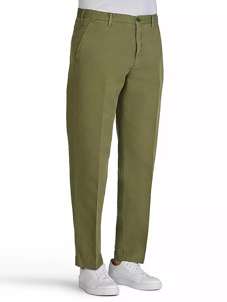 INCOTEX Chino Loose Fit olive