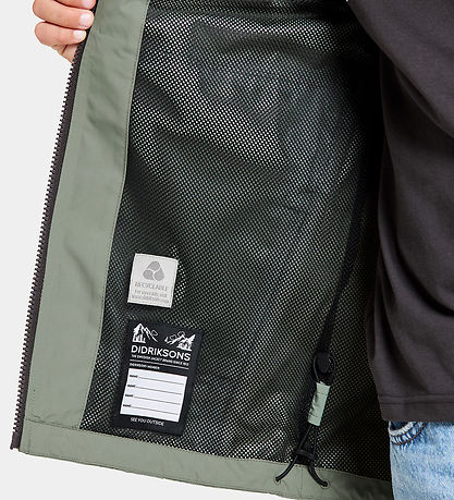 Didriksons Regenjacke - Piko - Light Moss