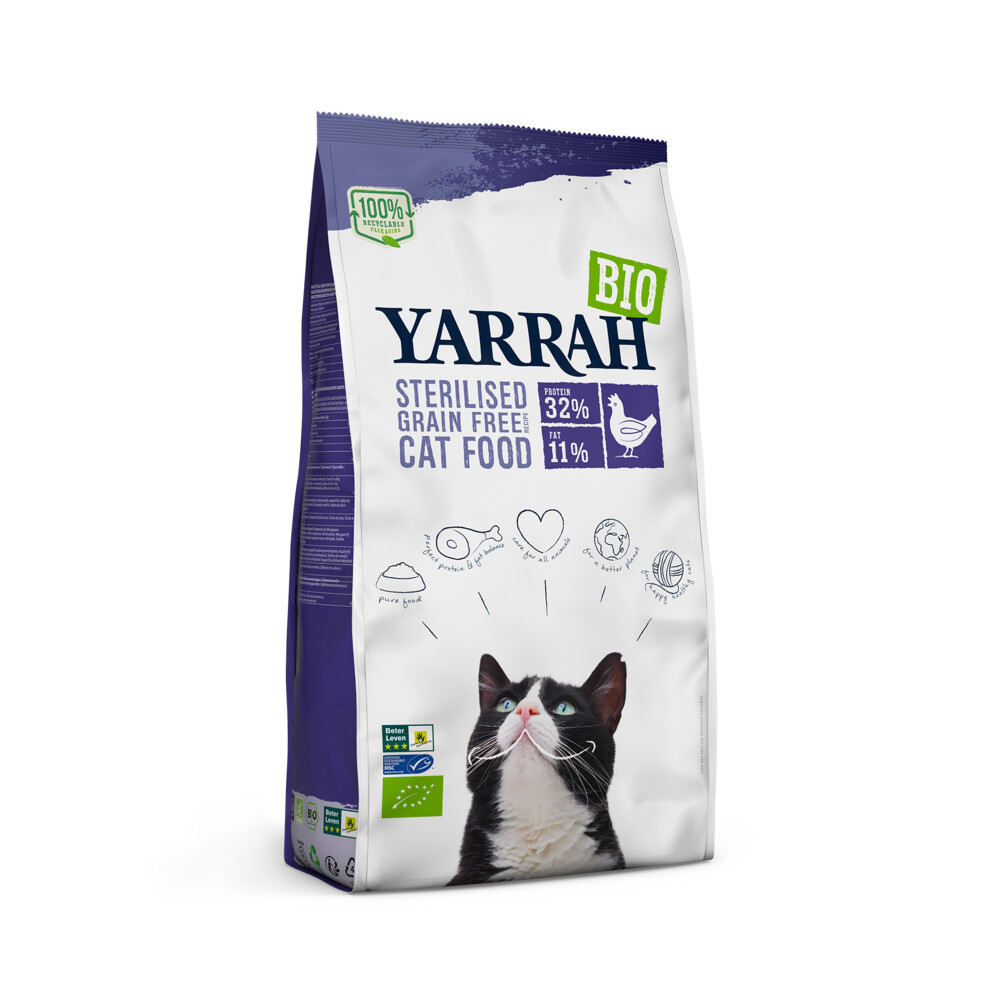 Yarrah Bio Kattenvoer Sterilised700 gr