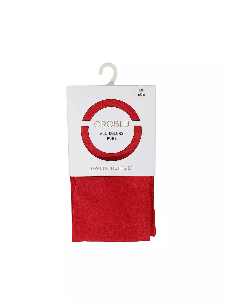 OROBLU Strumpfhose ALL COLORS 50 Den red 23 rot