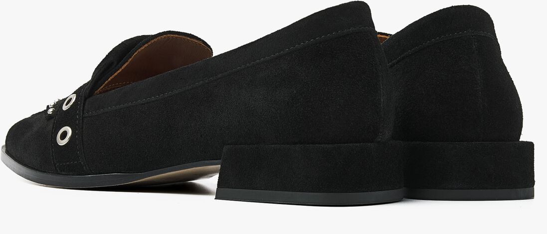 zwarte via vai loafers jazz emily