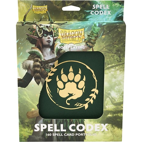 Dragon Shield Spell Codex samlemappe - Forest Green