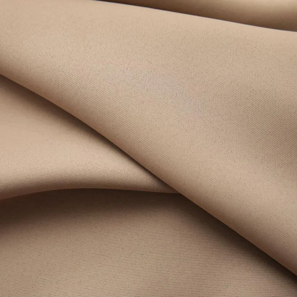 vidaXL - Gordijn - Taupe - Stof - 140 x 225 cm