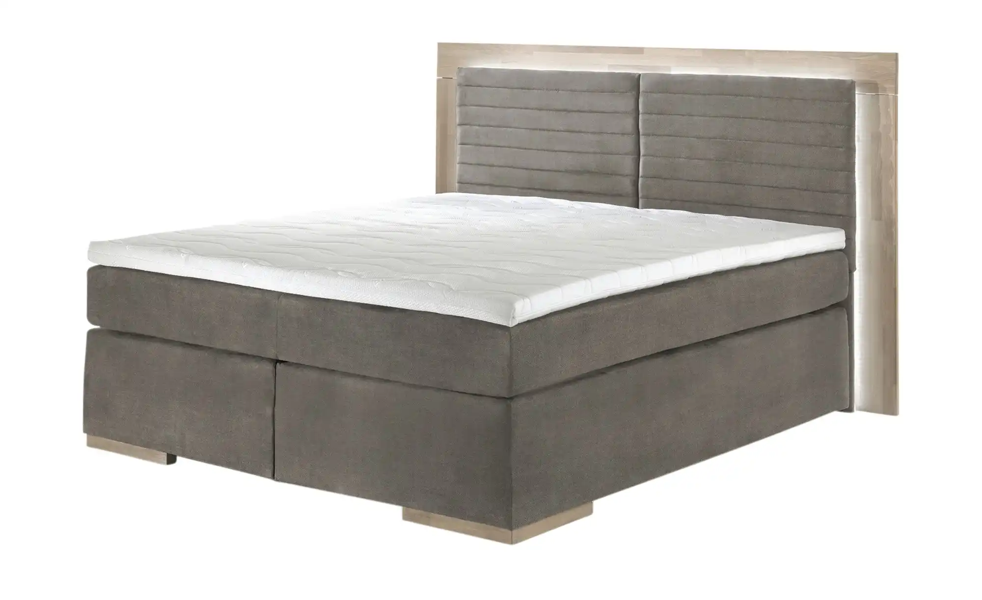 uno Massivholz-Boxspringbett mit LED-Beleuchtung Marlow 2