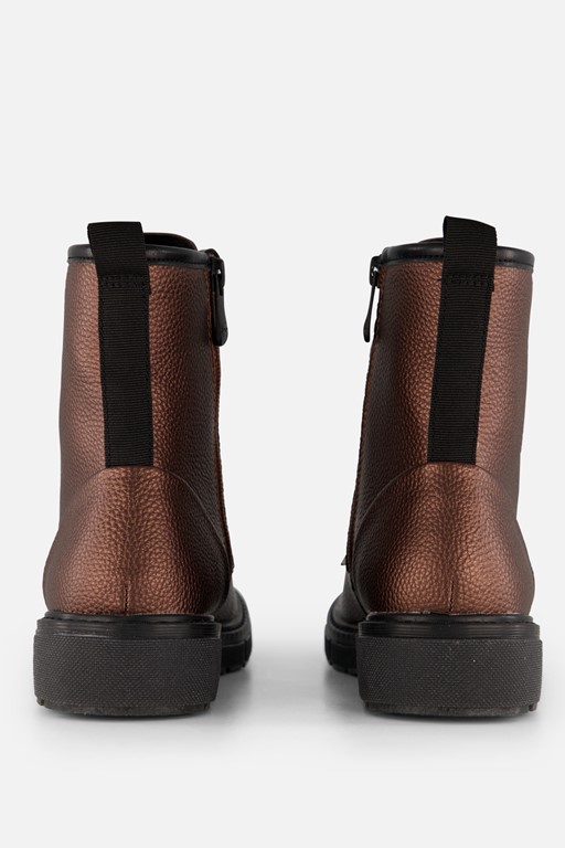 Marco Tozzi Veterboots brons Synthetisch